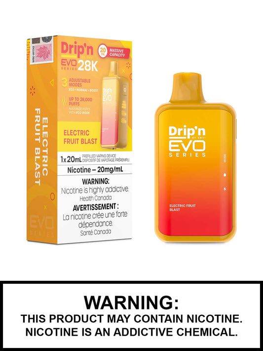 Drip'n by Envi EVO Series 28k Disposable - Electric Fruit Blast 20MG